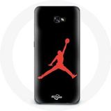 Maniacase Etui voor Samsung A5 2016 Air Jordan Logo Red