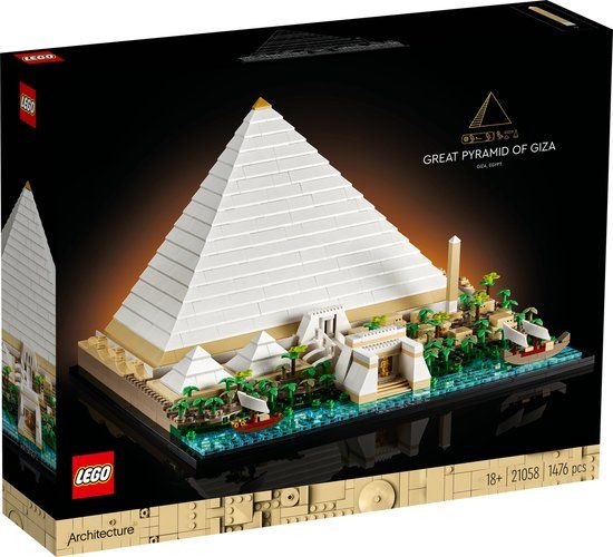 LEGO Architecture Grote Piramide van Gizeh - 21058