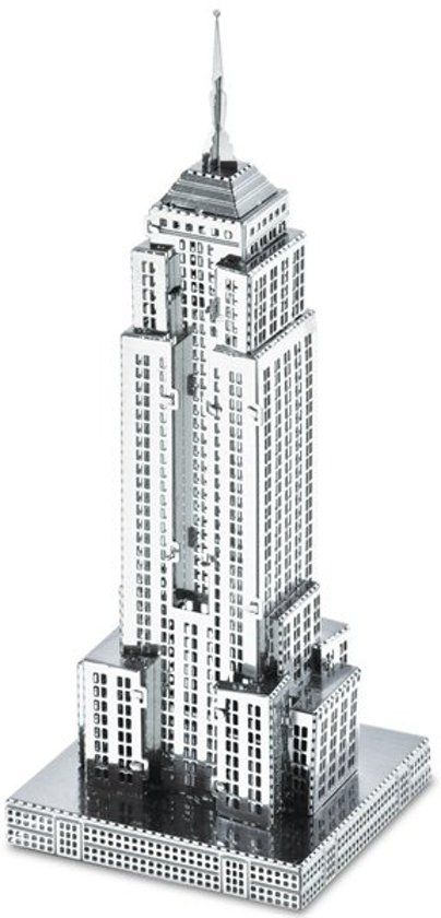 Metal Earth Empire State Building - 3D Puzzel - Zilver