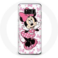 Maniacase Hoesje voor Samsung Galaxy S8 Minnie Mouse Schattig cartoon roze