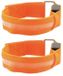 Goodies and Living Groothandel Éclairage LED de course - Bandeau de course orange - 2 pièces - Orange - Bandeau - Vélo - Sports de plein air - Piles incluses - 3 modes d'éclairage - CHPN