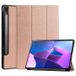 Étui intelligent pliable pour Lenovo Tab P12 Pro - Or Rose