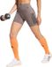 Adidas Performance Optime 3-Stripes Kurze Workout-Leggings - Damen - Braun - XL