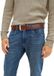 Tom Tailor - TTANDREW leren riem met vierkante gesp - Maat 100 - light brown uni