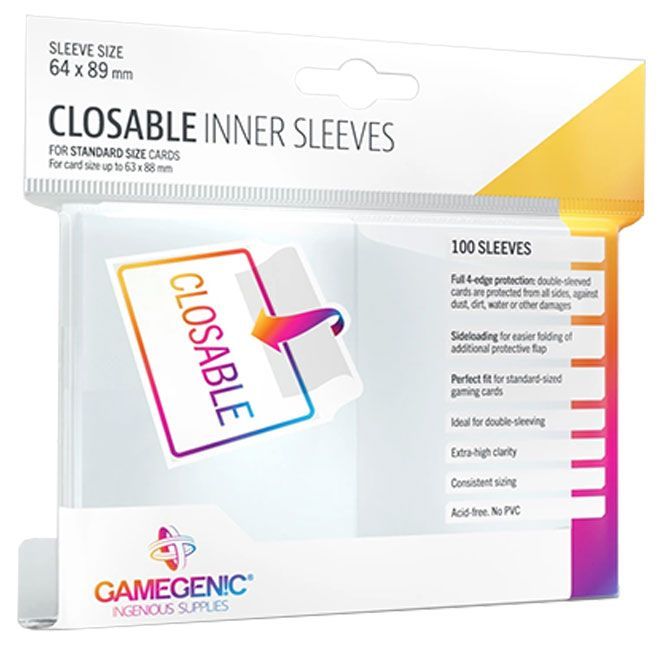 Closable Inner Sleeves (100 stuks)