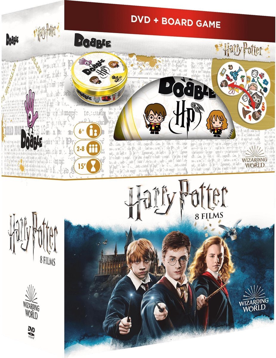 Warner Home Video Harry Potter - 1 - 7.2 Collection + Dobble