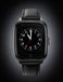 WatchToCare Classic - GPS Tracker - GPS Horloge Ouderen - Alarm Horloge - SOS Horloge - Valdetectie - Alzheimer - Dementie - Alarmknop - Garantie 1 jr - Noodknop - Lebara Sim met €5 tegoed - Géén abonnement nodig - Horloge Band Zwart Leer