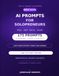 AI Prompts for Solopreneurs: 175 Copy-and-Paste Prompts & a Client Tracker to Land, Serve, Retain, and Scale Your Solo Business