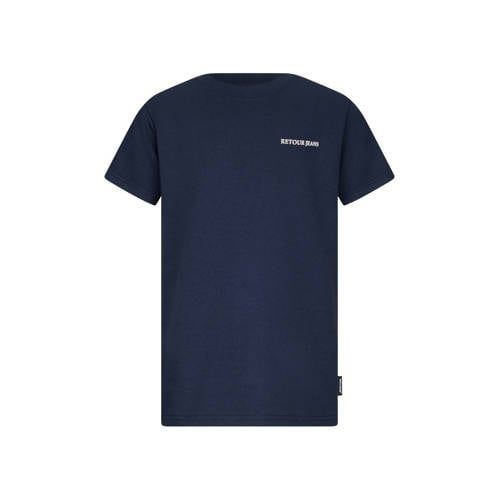 Retour Jeans T-shirt donkerblauw