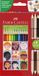 Faber-Castell Kleurpotloden - Children of the World - Driekantig - 12+3 Stuks