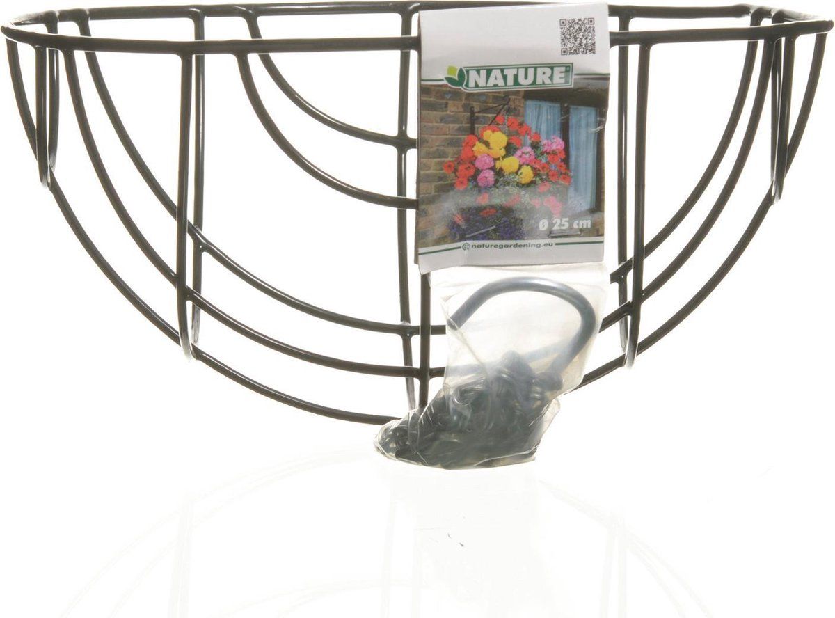 Nature Hanging Basket - Ophangen En Haken - 35.5x35.5x17.5 cm Groen