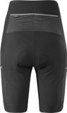 Löffler Loeffler W Bike Tights Skys Gel fietsbroek kort voor dames - Zwart