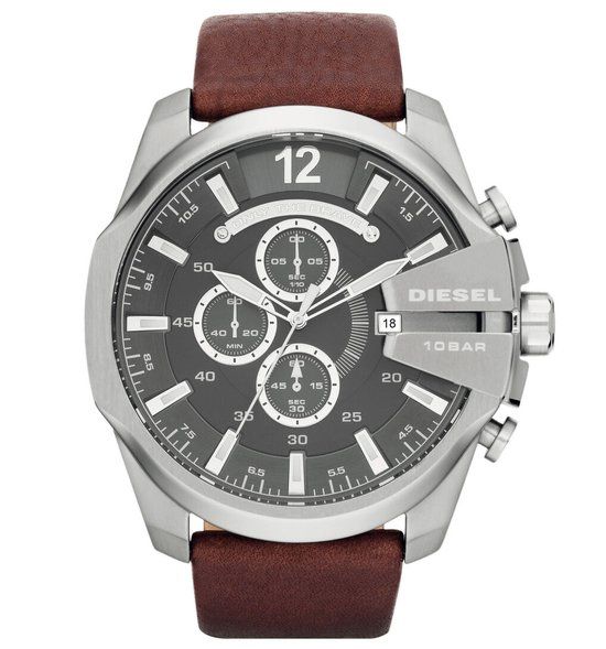 Diesel Chief DZ4290 Herenhorloge 51 mm - Bruin