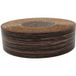 Bande de chant thermocollante 21mm x 5m épaisseur 0,50mm mélaminé facile à appliquer bricolage étagère meuble panneau bois durable, chêne brun