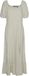 VERO MODA VMMYMILO SS 7/8 DRESS WVN GA Maxi jurk Dames XS Silver Lining Viscose/Linnen Lente/Zomer 2024