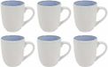 Cookinglife Koffiemokken Nola Blauw 330 ml – 6 stuks