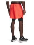 UNDER ARMOUR Sportbroek 'Vanish 2.0' oranjerood / zwart