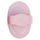 Imperial Riding IRH Soft veerstrip met grote handgreep, flexibele kunststof strip met ergonomische softgrip, effectieve vachtreiniging voor de dagelijkse paardenverzorging, roze
