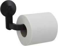 MSV Toiletrolhouder met Zuignap – Zwart