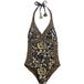 White Stuff Sunshine Maillot de bain réversible Gris anthracite