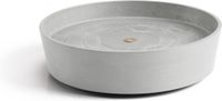 Ecopots Saucer Wheels - White Grey - Ø34,1 x H9 cm