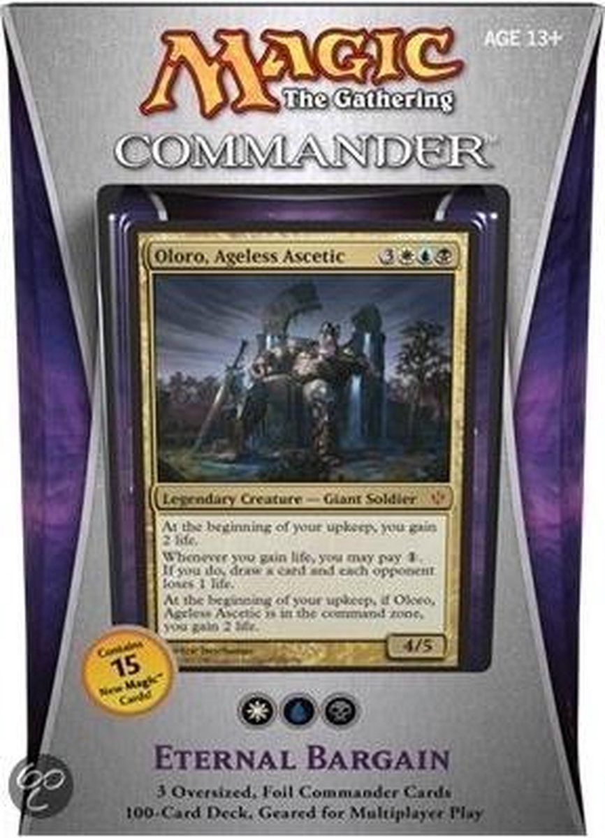 Magic The Gathering - Commander Deck 2013: Eternal Bargain - 0653569832430