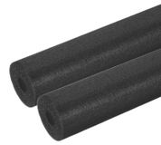 Isolation de tuyau, 2 pièces, 20x70 mm, 1 mètre, noir