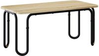 vidaXL Salontafel Sonoma Eiken 100 x 50 x 45 cm Bewerkt hout