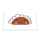 Bonamaison, Rechthoek Pop Art Digital bedrukte muismat, antislip onderkant, voor kantoor en thuis, grootte: 22x18 cm