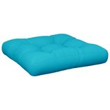VidaXL Palletkussen 58x58x10 cm Oxford Stof Turquoise
