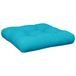 VidaXL Palletkussen 58x58x10 cm Oxford Stof Turquoise