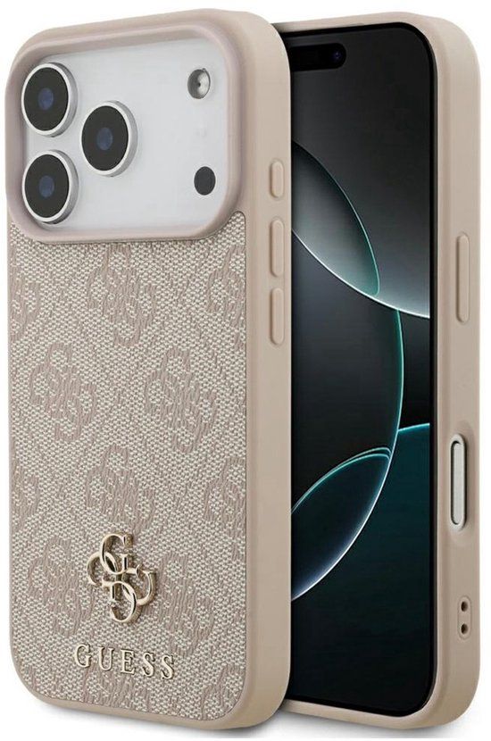 Guess Back Cover voor Apple iPhone 17 Pro Max - Bruin