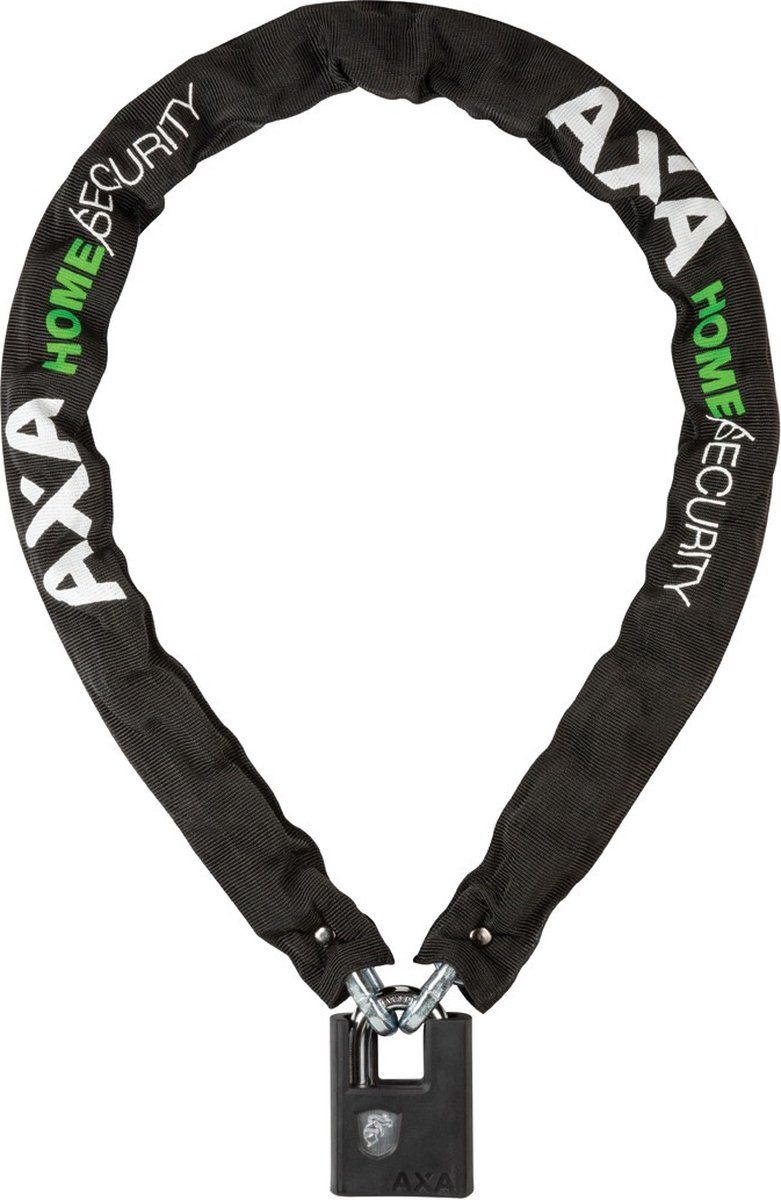 Axa Kettingslot (105 cm) Zwart - Inclusief 2 Sleutels