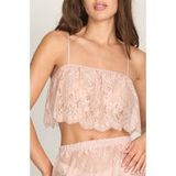 Hunkemöller Cami Short Allover Lace Legacy Roze