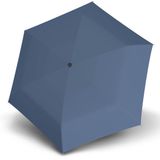 Knirps U.200 Ultra Light Duomatic Stormparaplu port bleu gris