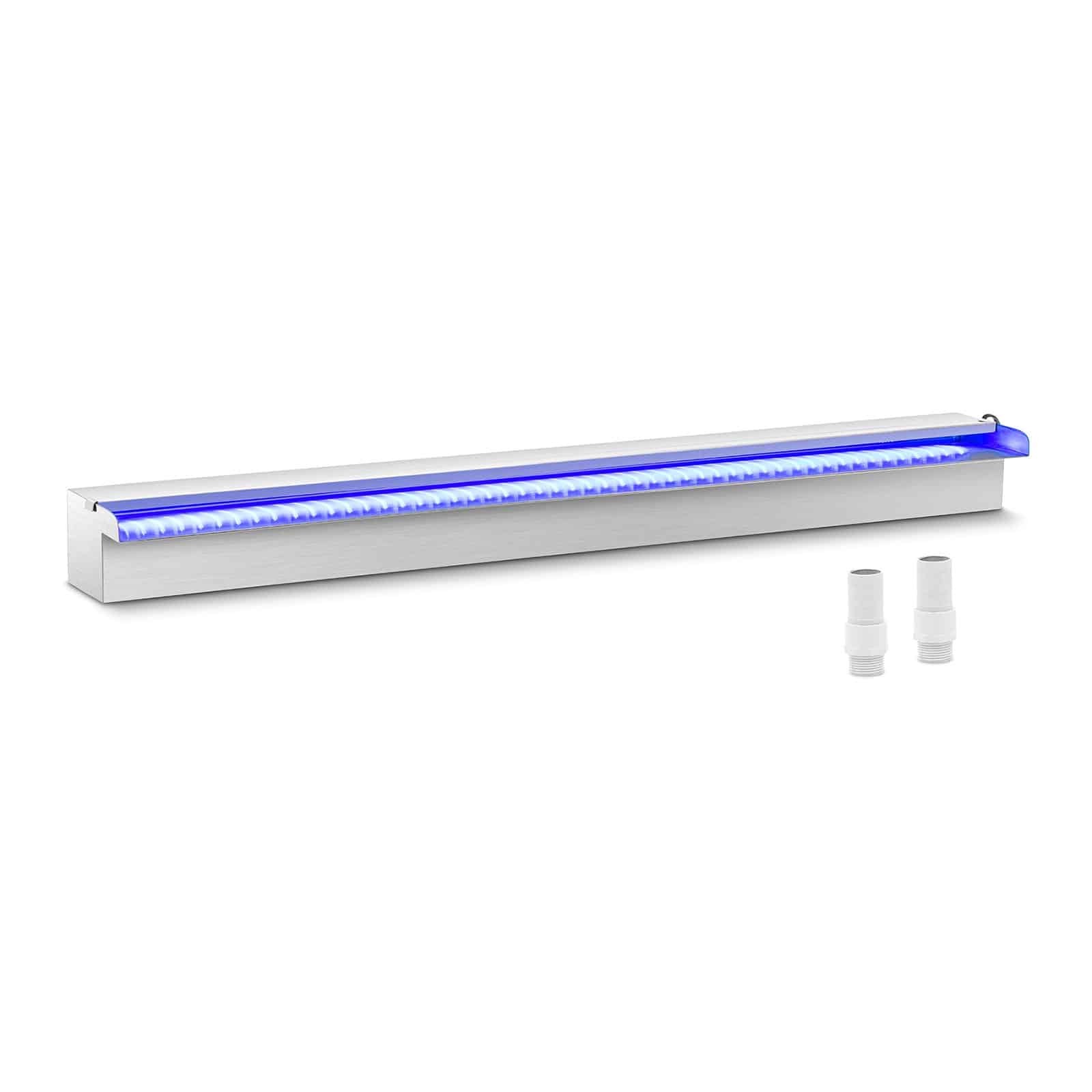 Uniprodo Douche - {{net_lengte}} cm - LED verlichting - Blauw / Wit