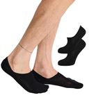 Nur Die Bambus Sneaker Füssling 2er Pack Herren Kaum Sichtbar Bambussocken Socke Weich Atmungsaktiv Unsichtbar Verrutschen Nicht heren Vossling