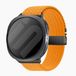 Strap-it Gevlochten nylon bandje met parachute sluiting geschikt voor Samsung Galaxy Watch 9 (40/44mm) / Watch 8 (40/44mm) / 8 Classic (46mm) - oranje