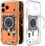 Spigen Ultra Hybrid MagFit - Hoesje Geschikt voor Apple iPhone 17 Pro Max - Compatibel met MagSafe - Back Cover Neo One