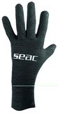 Seac Ultraflex 2-5 mm ultra-elastische neopreen handschoenen voor duiken en watervissen, antislip, zwart, XS - XXL