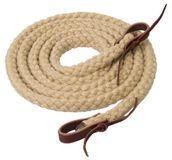 Weaver Leather Silvertip Holle Vlecht Roper Teugel