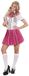 Widmann Finidi Schoolmeisjeskostuum voor vrouwen - Verkleedkleding - Roze - Polyester - Maat M
