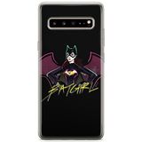 ERT GROUP Telefoonhoes voor Samsung S10 5G origineel en officieel gelicentieerd DC patroon Batgirl 004