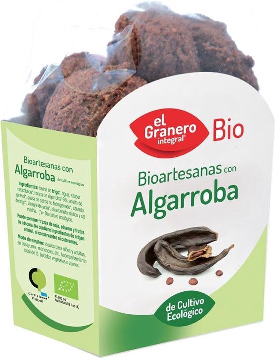 GRANERO Galletas Bioartesanas Algarroba 250g