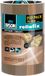 Bison 3 rouleaux Rollafix ruban d'emballage brun pack avantage 50 mètres x 5 cm