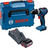 Bosch GSB 18V-52 Professional accu-slagboormachine 18 V 70 Nm borstelloos + 1x accu 4,0 Ah + oplader + L-Boxx