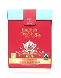 English Tea Shop Kerstthee | "Kerstmis in Ceylon" zwarte thee en biologische specerijen uit eerlijke handel | los 80 g | Eco-ontworpen origami doos