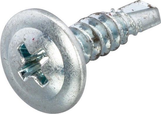 Hoenderdaal Fasteners Hoenderdaal Montageschroef Zelfborend Verzinkt Phillips 2 4,2 x 25mm (200 stuks)