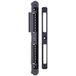 Dorma Schliessblech avec languette 4 fois réglable droite noir
