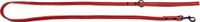 Jack and Vanilla Black Label Hondenlijn / Hondenriem - Leer - Rood - 1 cm x 120 cm